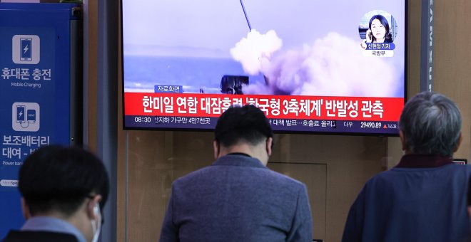 Corea del Norte lanza un misil no identificado que sobrevuela Japón
