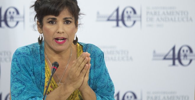Teresa Rodríguez plantea suprimir la "subvención" al comedor del Parlamento y que los diputados cobren el salario medio