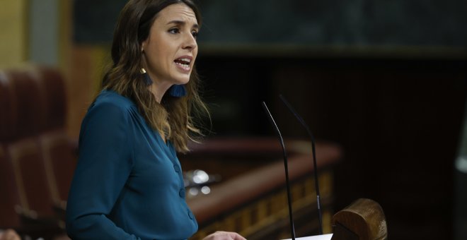 Irene Montero sobre la ley trans: "El PP ha sido ideológicamente devorado por la extrema derecha"