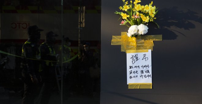 Aumentan a 154 los muertos en la tragedia de Seúl, 26 de ellos extranjeros
