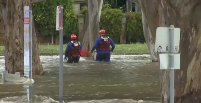 Evacuaciones en el sureste de Australia ante un nuevo pico de inundaciones