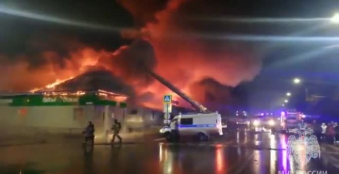 Al menos quince muertos en el incendio de una discoteca en Kostroma, Rusia