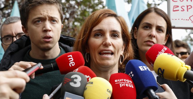 Los partidos de izquierda claman contra Ayuso por su gestión de la sanidad pública en Madrid