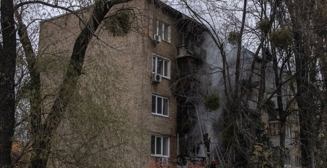 Rusia lanza una oleada masiva de ataques contra varias ciudades, entre ellas Kiev