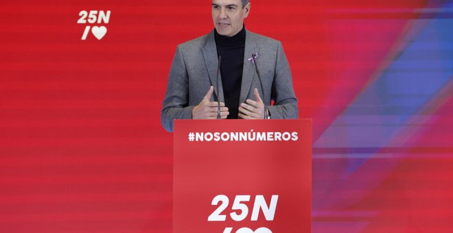 Sánchez apela a los hombres para que luchen contra la violencia de género: "Para dejar de ser machista hay que aprender"