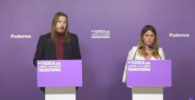 Podemos ve "preocupante" que el PSOE mantenga "vivas" las enmiendas a la Ley Trans