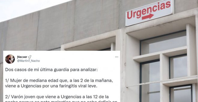 El hilo de un médico después de 18 horas seguidas trabajadas: "Si todos empatizásemos otro gallo cantaría"