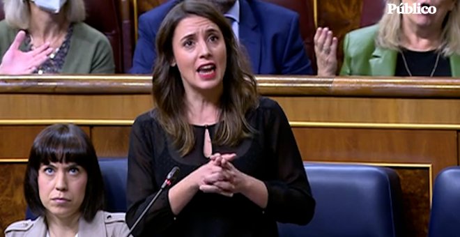 Montero acusa al PP de "promover la cultura de la violación" con la campaña de la Xunta de Galicia