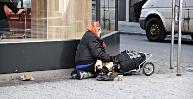 La esperanza de vida de las personas sin hogar es 17,5 años menor que la del resto de la población