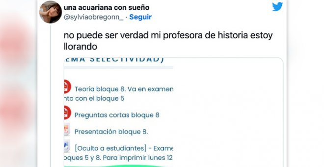 El genial troleo de una maestra a sus alumnos que triunfa en las redes: "El tipo de profesores que me caen genial"