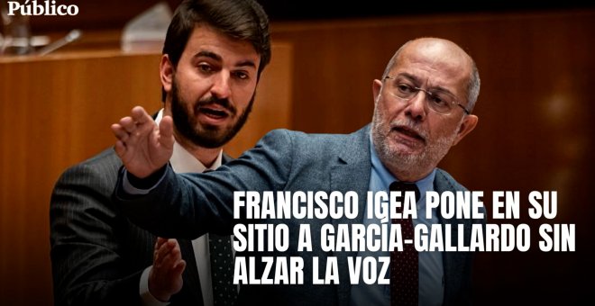 Igea pone en su sitio a García-Gallardo sin alzar la voz
