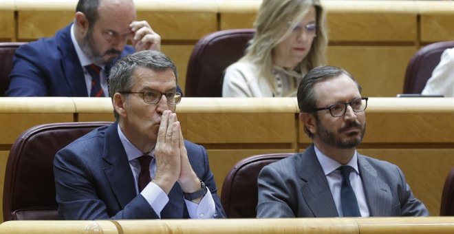 Cara a cara entre Montero y Feijóo en el Senado: "Pide elecciones porque teme que le pase lo mismo que al señor Casado"