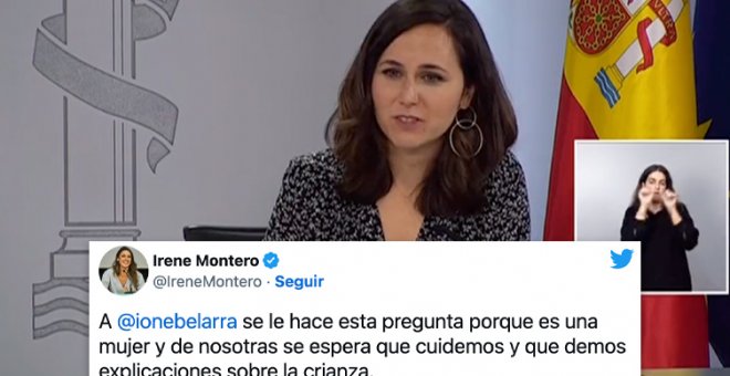 "Saca una ley importantísima para las familias y le preguntan por su vida privada": el cuestionamiento a Belarra por su baja de maternidad provoca el debate