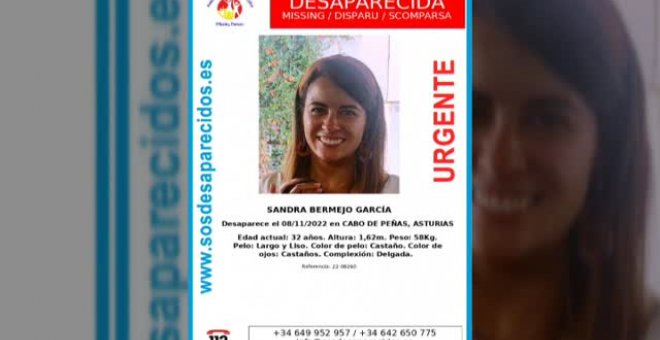 El ADN del cadáver hallado en Cabo Peñas identifica a la desaparecida Sandra Bermejo