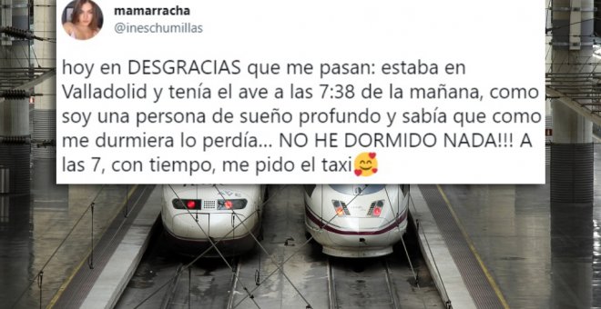 La odisea de una tuitera para coger un tren y el "milagro navideño" para conseguir llegar a casa