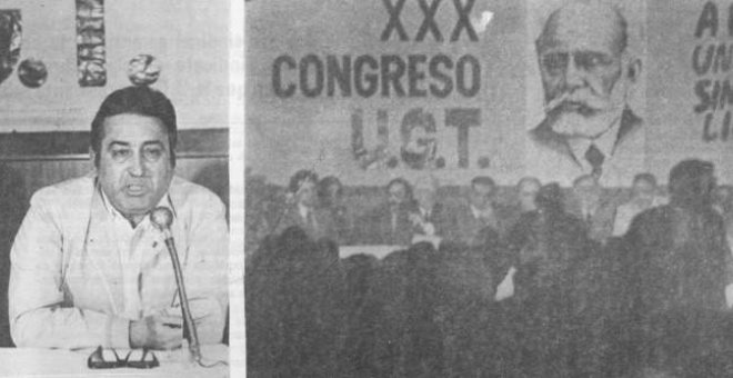 Nicolás Redondo ante el XXX Congreso de la UGT
