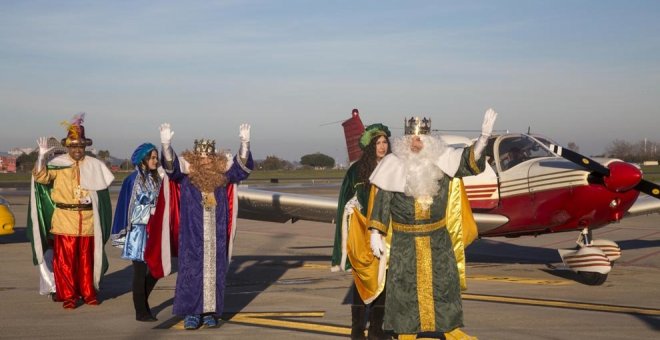 Los Reyes Magos aterrizarán este jueves en Camargo a las cuatro de la tarde