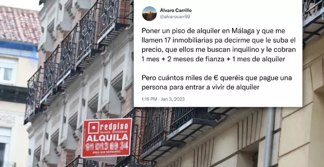 La insólita situación que ha vivido un joven después de que le llamaran "17 inmobiliarias" tras poner un piso en alquiler