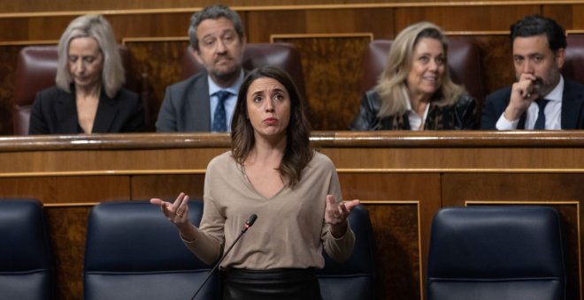 Podemos acusa al PSOE de querer volver al Código Penal anterior y eliminar el consentimiento de la ley del 'sólo sí es sí'