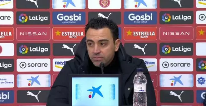 Xavi: "Estamos contentos, hay que valorar de dónde veníamos el año pasado"