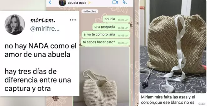 "No hay nada como el amor de una abuela": la conversación en WhatsApp que ha enamorado a los tuiteros