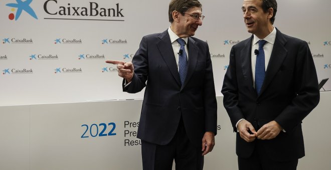 Goirigolzarri ganó 2,1 millones en 2022 como presidente de CaixaBank, y Gortázar, 3,9 millones como consejero delegado