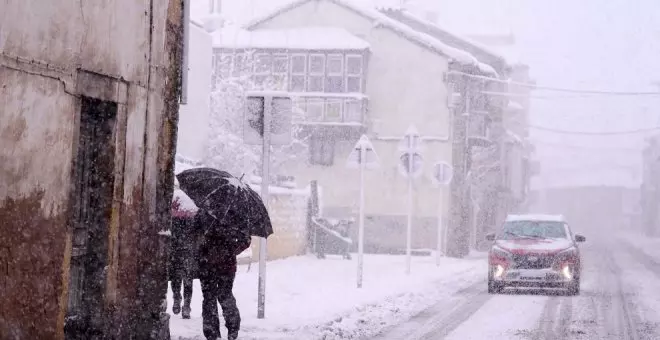 Cantabria estará a partir de este miércoles en riesgo por nevadas