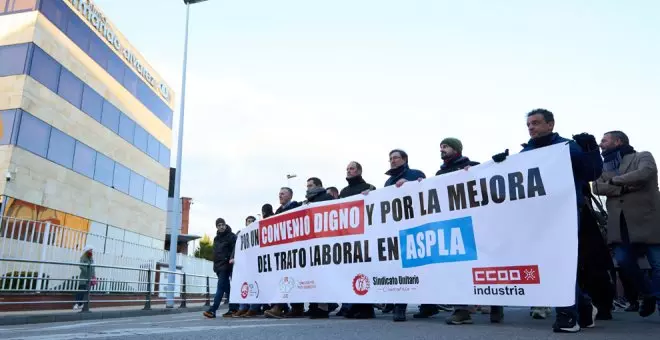 Los trabajadores de Aspla buscarán la implicación de Yolanda Díaz para solucionar la huelga