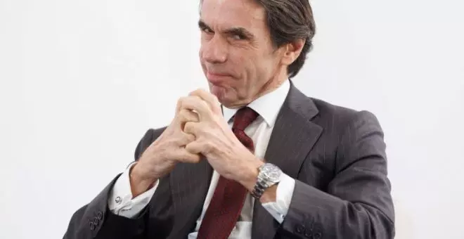 Aznar se jacta de un elogio de Thatcher y Baldoví le afea tremendo 'invent': "Cuesta entender que este fanfarrón engreído llegara a ser presidente"
