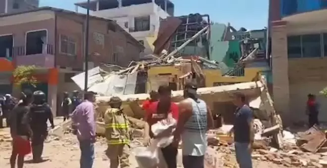 Dos terremotos sacuden Ecuador