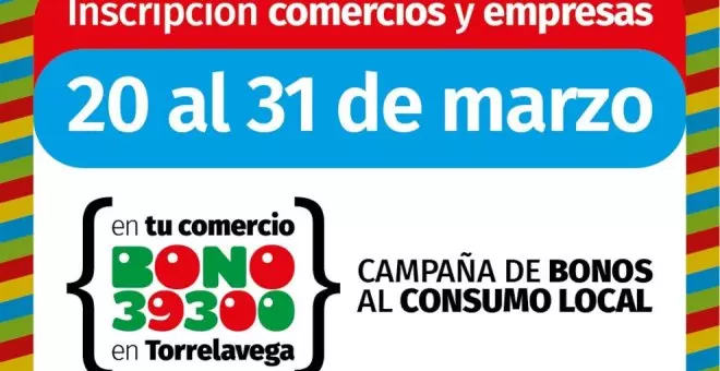 Torrelavega abrirá el lunes la inscripción para los negocios de cara a la campaña del Bono39300