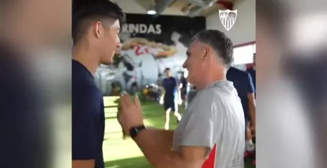 El Sevilla ya se entrena a las órdenes de Mendilibar