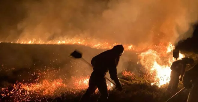 Ruente y Selaya registran los dos incendios forestales activos de los cinco provocados desde el lunes