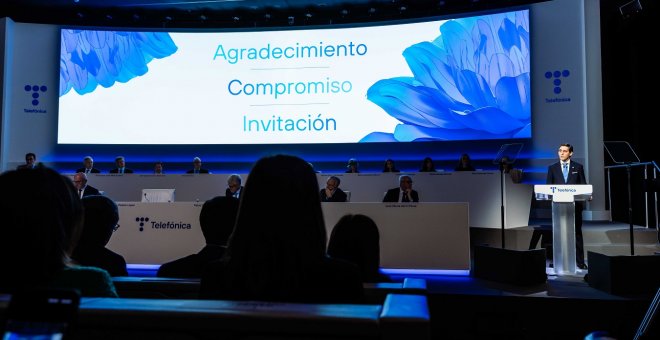 Los accionistas de Telefónica apoyan la continuidad de Álvarez Pallete como presidente