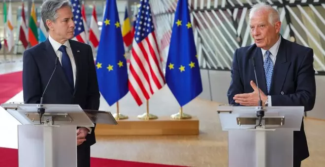 Estados Unidos y la Unión Europea presumen de su relación en geopolítica