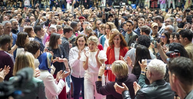 Madrid, Catalunya, Andalucía y País Valencià, principales caladeros de votos de Sumar, según las encuestas