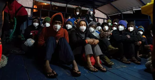 El barco español Aita Mari, denunciado por Italia tras el rescate de 172 migrantes