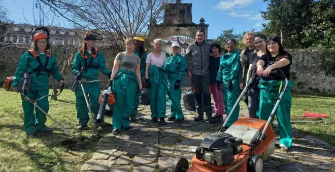 12 mujeres del Programa MUR de empleo finalizan el curso de jardinería y restauración de paisajes