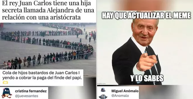 "Hay enormes probabilidades de que todos seamos hijos de Juan Carlos o de Julio Iglesias"