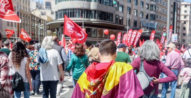 Así te hemos contado la manifestación del 1 de mayo por el Día de los Trabajadores y Trabajadoras