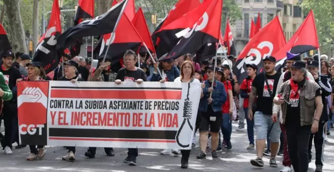 Reducció de la jornada laboral i plena ocupació: les grans demandes sindicals de cara l'1 de maig i el 12-M