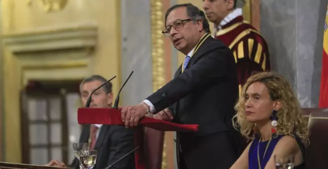 Gustavo Petro pide a España que lidere el cambio para hacer del planeta "una potencia mundial de la vida"