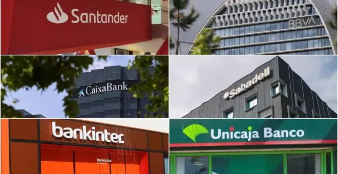 Los grandes bancos ganan 5.700 en el primer trimestre, tras pagar 1.100 millones del nuevo impuesto