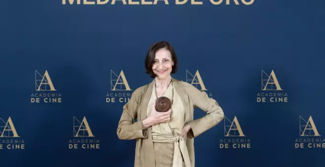 L'actriu Carme Elías rep la Medalla d'Or de l'Acadèmia del Cinema espanyol 2023