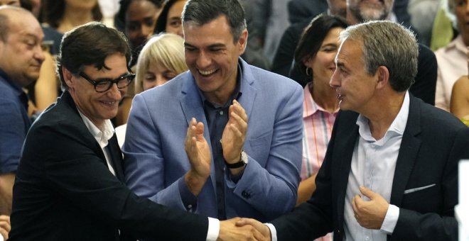 Zapatero se prepara para contrarrestar a Felipe González y dar su respaldo a Sánchez