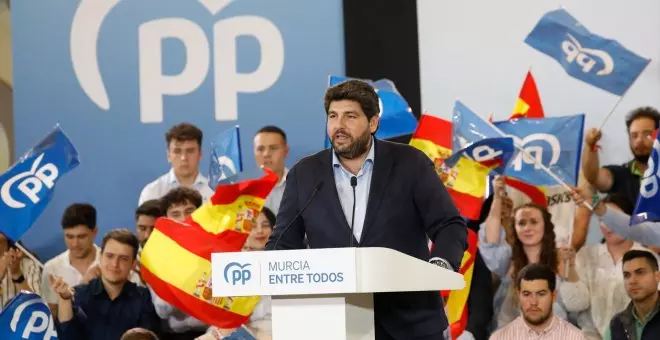 El PP gana en Murcia y suma mayoría absoluta con Vox
