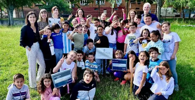 Los colegios María Sanz de Sautuola y Eloy Villanueva ganan el concurso 'El árbol de los deseos'