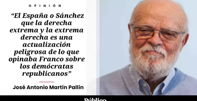 Dominio Público - Sancho, amigo: quieren derogar el 'sanchismo'