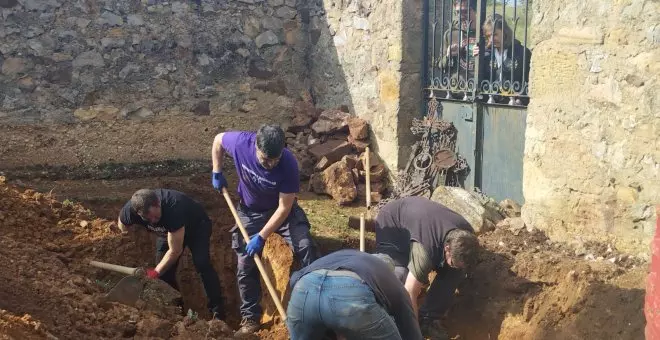 Localizan a siete víctimas de la Guerra Civil junto a balas nazis