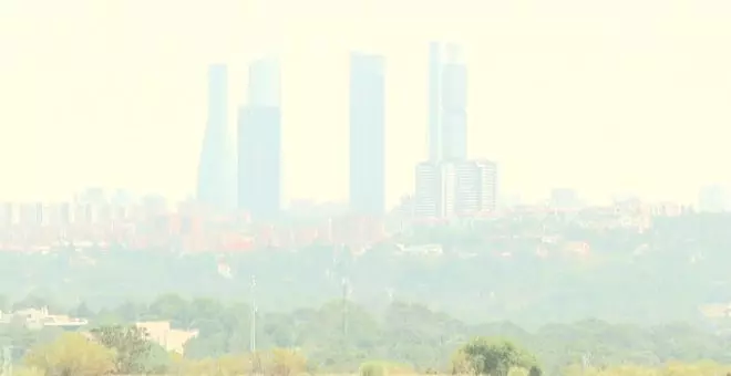 La nube de humo de los incendios de Canadá llega también a España